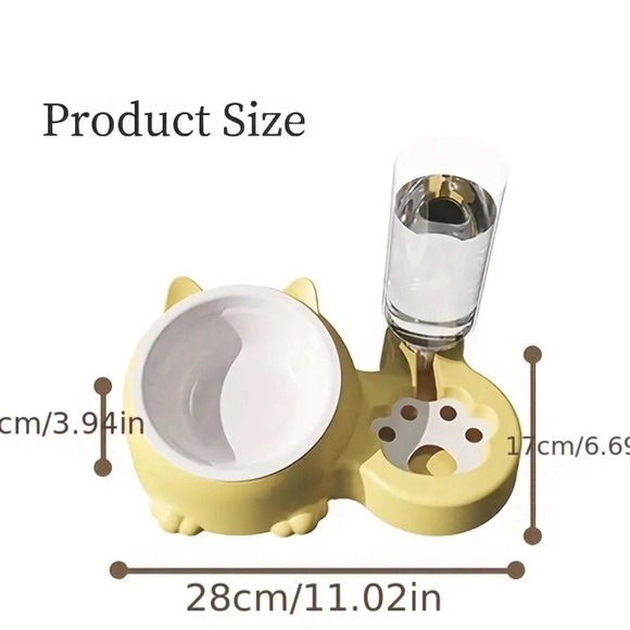 Cat bowl and water dispencer - Picture 2 of 5